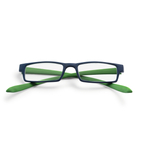 Okulary do czytania Lazybones niebiesko zielone +3,00