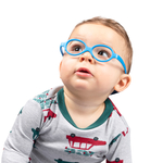 Oprawa korekcyjna dla dzieci Flex Frames BamBam EC, błękitny 1-2 lat