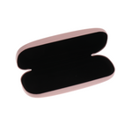 Etui na okulary z eko skóry, różowe