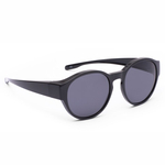 Okulary przeciwsłoneczne nakładane na okulary korekcyjne, Czarny, Berlin S