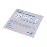 Ściereczka do okularów 18x18 cm, Christmas Snowman, pakowana pojedynczo