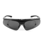 Okulary sportowe Leader Flash Matte Black z wkładką korekcyjną