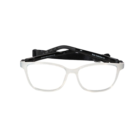 Oprawa korekcyjna dla dzieci Flex Frames Spunky 50/14, C14 Transparentny Biały / Czarny