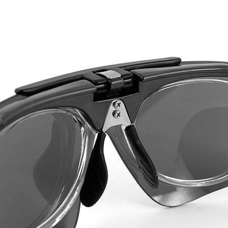 Okulary sportowe Leader Flash Matte Black z wkładką korekcyjną