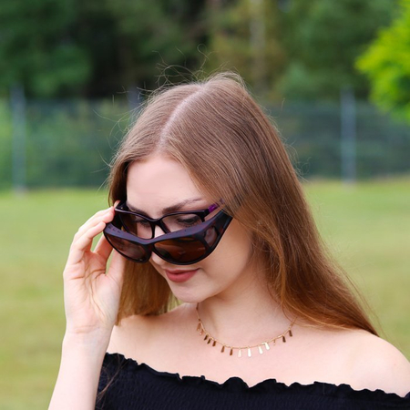 Okulary przeciwsłoneczne nakładane na okulary korekcyjne Nicosia, S