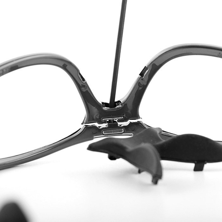 Okulary sportowe korekcyjne Leader C2, Czerwony M