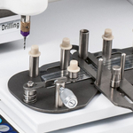 Automatyczna wiertarka do wiercenia i frezowania soczewek okularowych