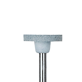 Polerka silikonowa, średnia, kółko, 11x2 mm, trzon 2,34 mm