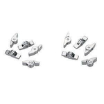 Zawiasy tytanowe w zestawie - 160 szt