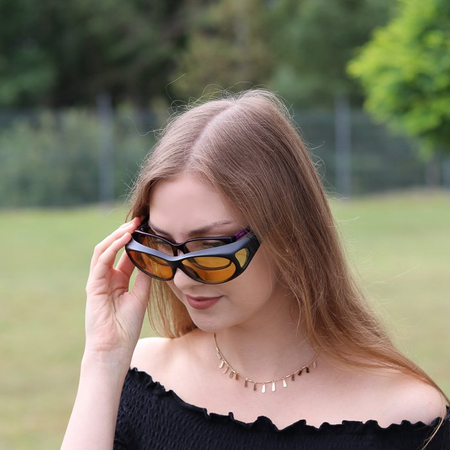 Okulary przeciwsłoneczne nakładane na okulary korekcyjne Paris, M