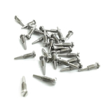 Śruby łamane 1,4 mm, srebrne - 100 szt.