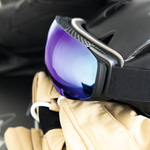 Gogle narciarskie Leader Funpark, czarny matowy, M