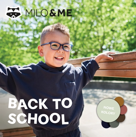 Folder oprawy dziecięce Milo & Me kolekcja "Back to school"