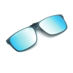 Nakładka Mykonos w prostokątnym kształcie, odchylana z powłoką lustrzaną i polaryzacją, 55 x 46 mm