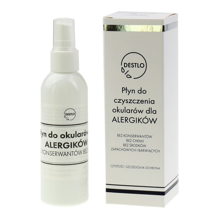 Płyn do czyszczenia okularów dla alergików - 100 ml