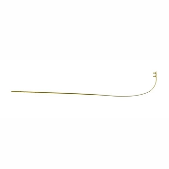 Zauszniki złote 140 mm do opraw wierconych na tuleje, bez zawiasów