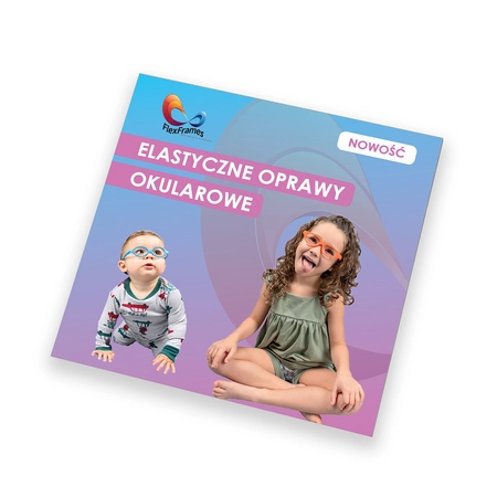 Katalog Oprawy Dziecięce Flex Frames kolekcja „Safe & Classic”