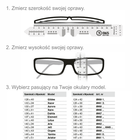 Okulary przeciwsłoneczne nakładane na korekcyjne z polaryzacją Aurora Swarovski S