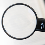 Lupa okrągła podświetlana wielokątna