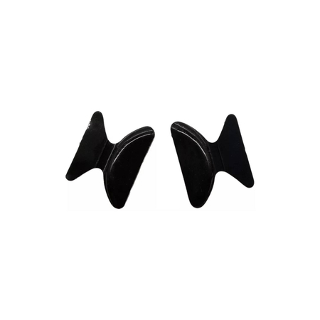 Naklejki na noski do okularów 19 mm x 2,0 mm , czarne - 10 par