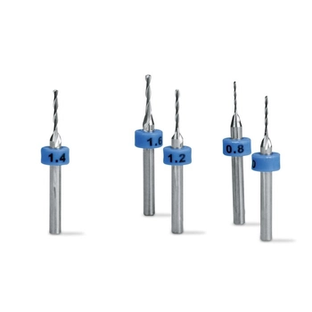 Wiertło - frez do soczewek z tworzywa sztucznego, 0,8 mm