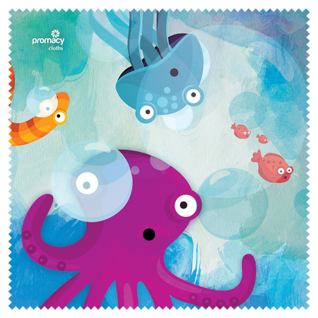 Ściereczka do okularów z fotonadrukiem, pakowana pojedynczo