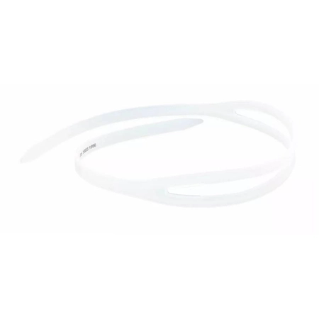 Opaska na głowę do okularów do pływania Coral biała 1 szt.