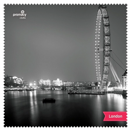 Ściereczka do okularów z fotonadrukiem, pakowana pojedynczo