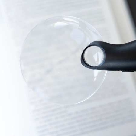 Lupa okrągła podświetlana bez oprawki