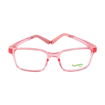 Oprawa korekcyjna dla dzieci Flex Frames Atlas 45/15, C24 Transparentny Różowy