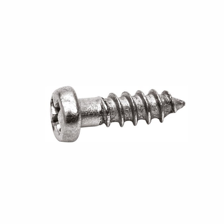 Śruby 1,5 mm, srebrne - 50 szt