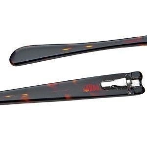 Zauszniki z octanu, 140 mm, wysokość 10,00 mm, ciemna havana