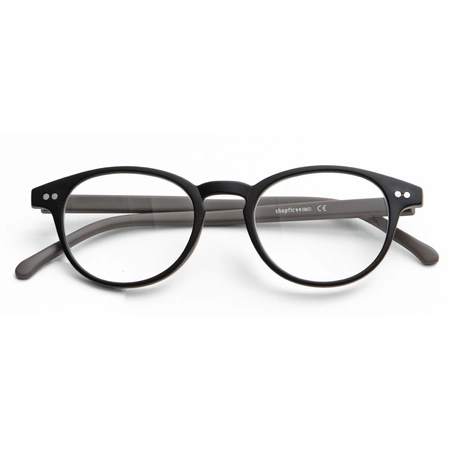 Okulary do czytania Gorilla czarno brązowe +3,00