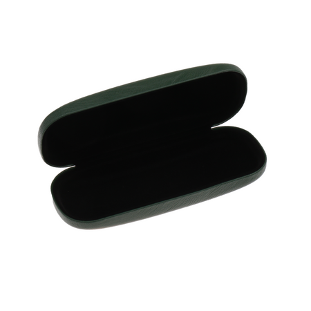 Etui na okulary z eko skóry, zielone