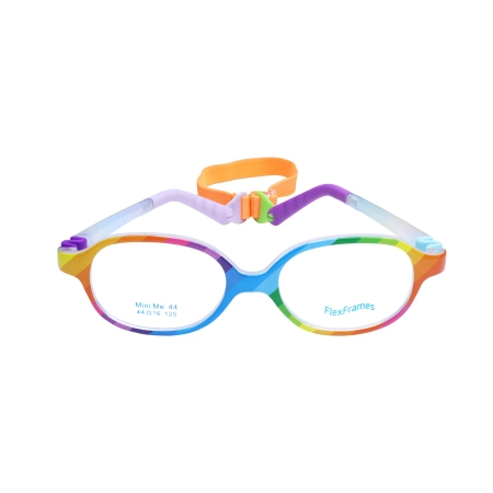 Oprawa korekcyjna dla dzieci Flex Frames Mini Me 44/16, RB Rainbow