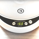 Myjka ultradźwiękowa do okularów z wyjmowaną wanienką 0,6 l