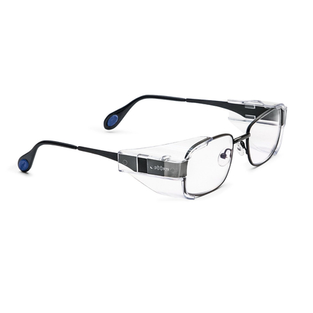 Okulary ochronne tytanowe Boston (29T), srebrny antyczny S