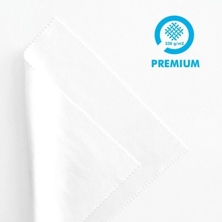 Ściereczki do okularów w jakości PREMIUM, kolor: biały, 100 szt.