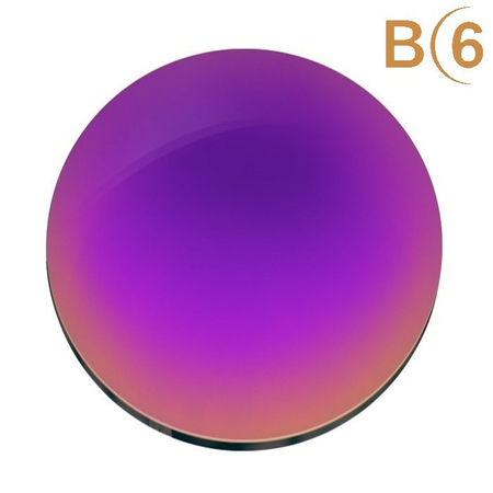 Soczewki plano CR 39, z powłoką lustrzaną i polaryzacją, Baza(6 - 1 para