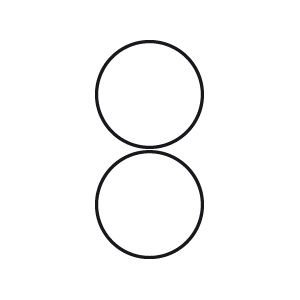 Cęgi z zaokrąglonymi ostrzami