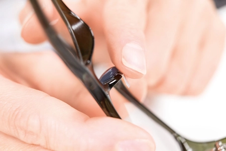 Naklejki na noski do okularów 19 mm x 1,0 mm - 20 szt