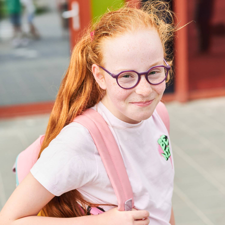 Oprawa korekcyjna dla dzieci Milo & Me Billie, 10-12 lat, Fioletowy