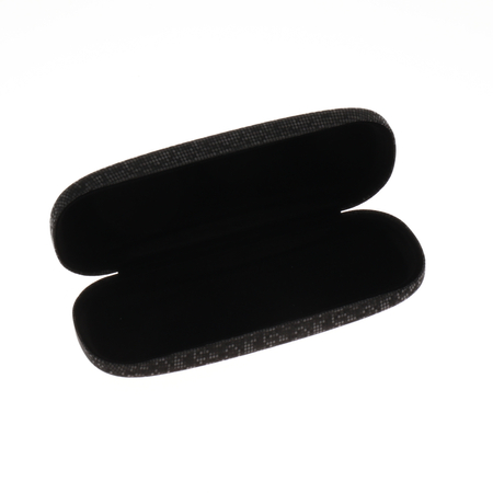 Etui na okulary matowe mieniące czarne