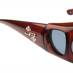 Okulary przeciwsłoneczne nakładane na korekcyjne z polaryzacją Aurora Swarovski S