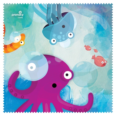 Ściereczka do okularów z fotonadrukiem, pakowana pojedynczo