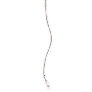 Łańcuszki do okularów metalowe, Pisa, srebrne - 3 szt.