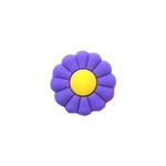 Ozdobny amulet na okulary BLINX Kwiatek fioletowy