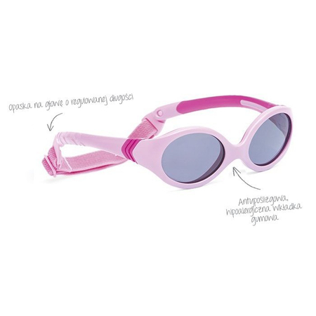 Okulary przeciwsłoneczne dla dzieci Milo & Me model Conny, 1-2 lat