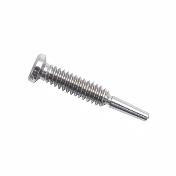 Śruby łamane 1,4 mm, srebrne - 100 szt