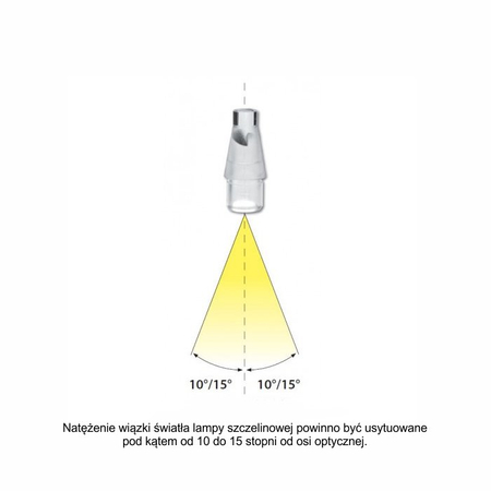Jednorazowy pryzmat do tonometru aplanacyjnego Goldmanna TONOJET L900 1 szt